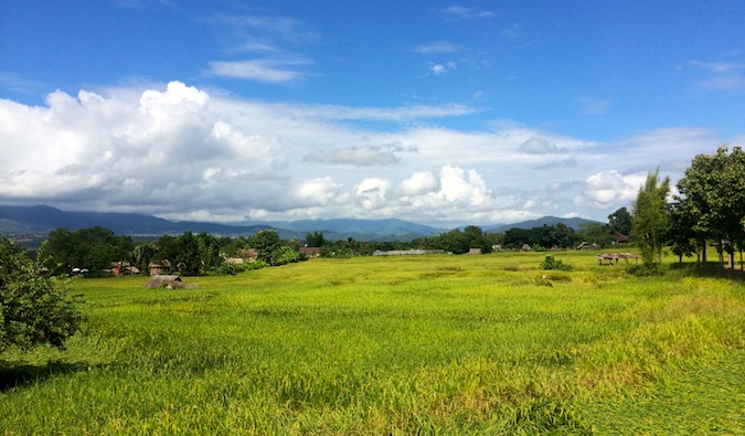 The countryside near Pai, Thailand