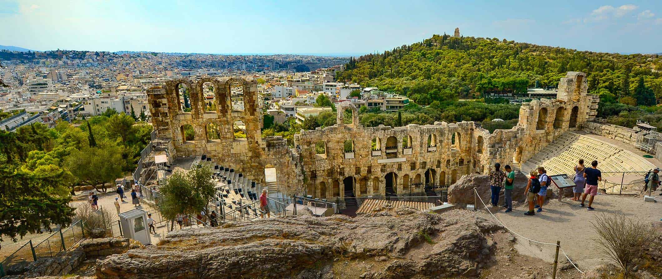 view of Athens, Greece