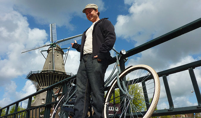Benny Lewis in the Netherlands
