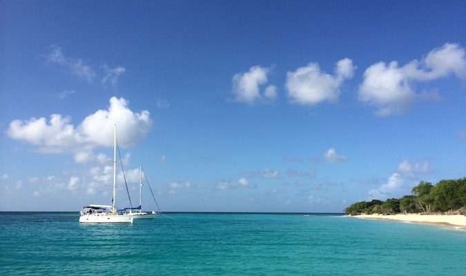 the beach on buck island, st. croix usvi