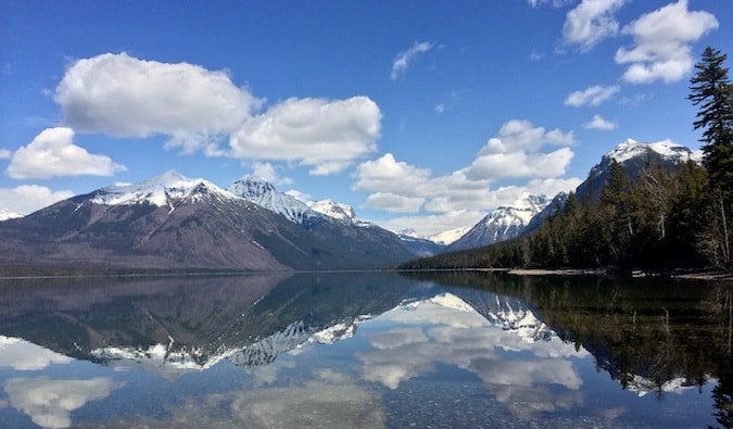 awe-inspiring views at the glacir national park