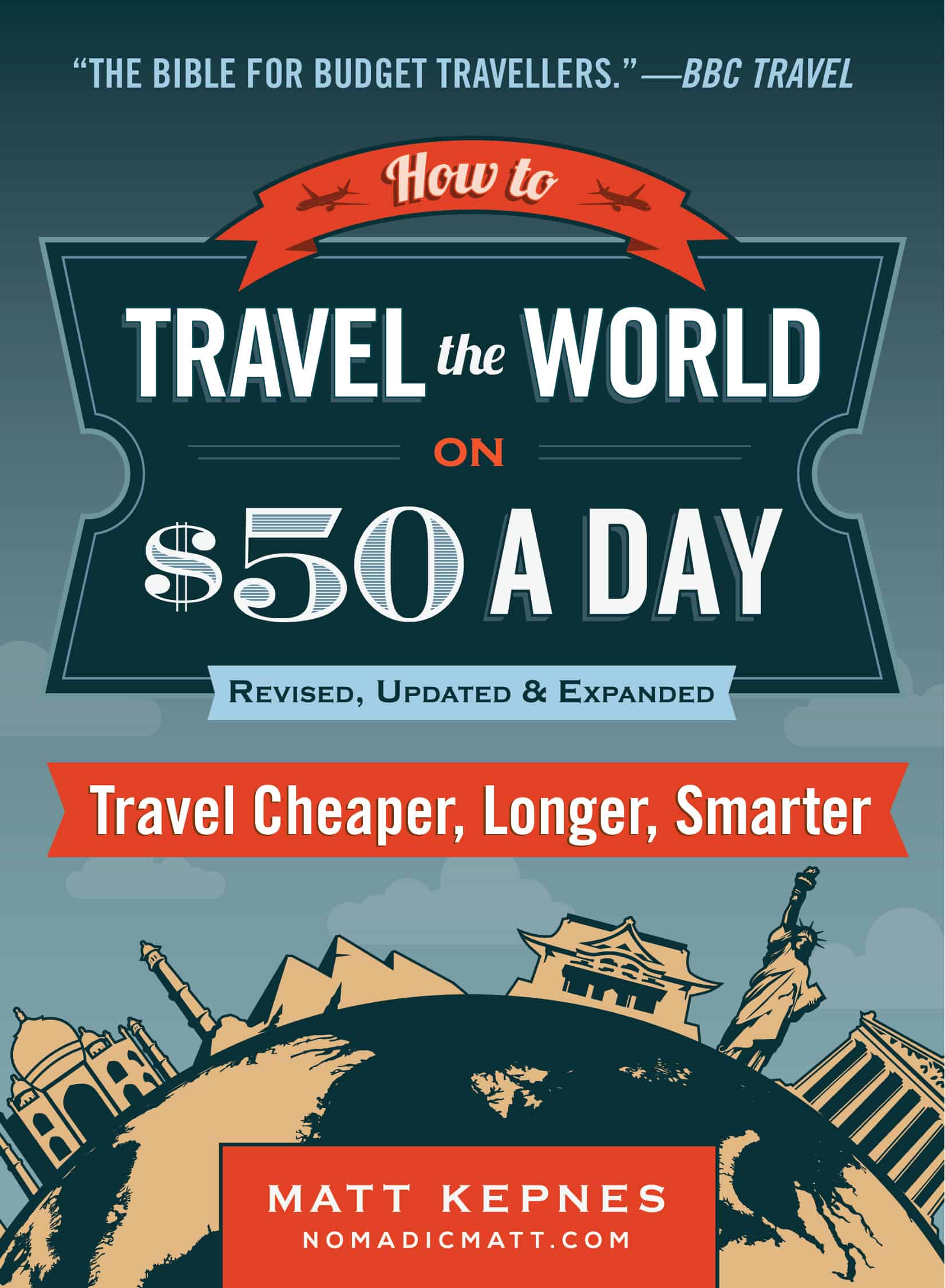 How to Travel the World on $50 a day book cover