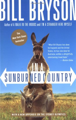 in a sunburned country by Bill Bryson book cover