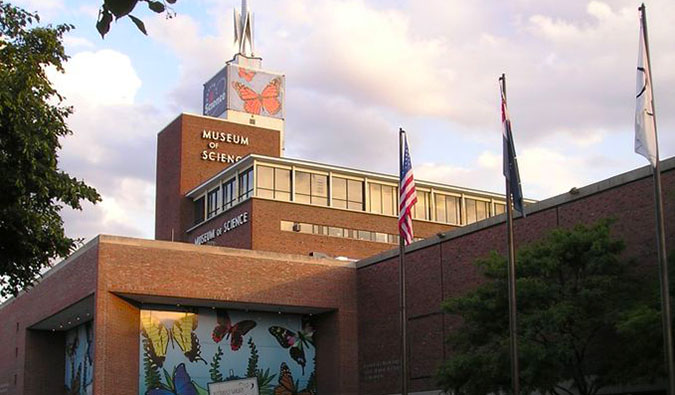 The Museum of Science in Boston, USA