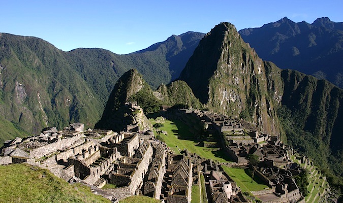 The historic ruins of Machu Picchu, Peru