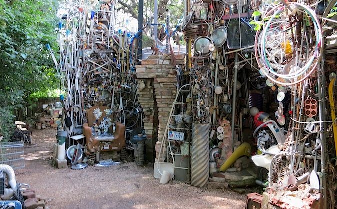 The Cathedral of Junk in Austin, Texas