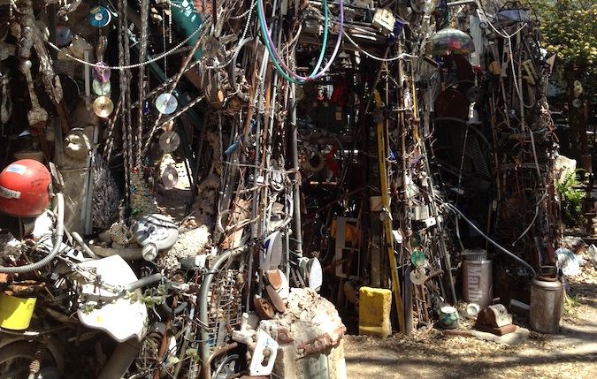 the Cathedral of Junk in Austin, texas
