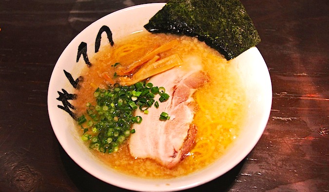 A steaming bowl of delicious ramen in Singapore