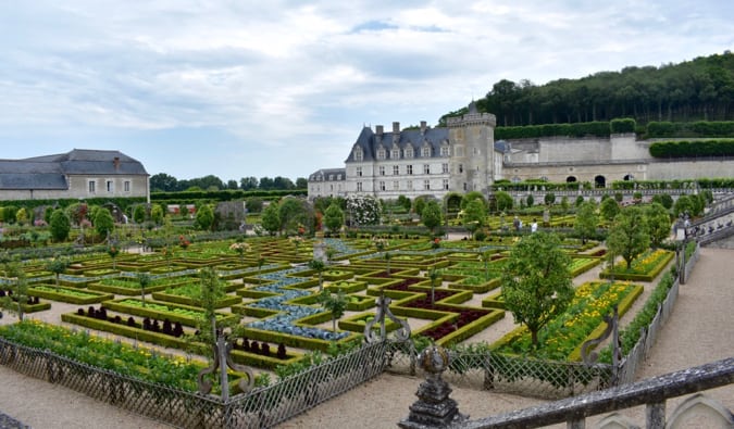 Villandry chateau in France