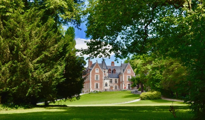 The famous and historic Clos Luce castle in France