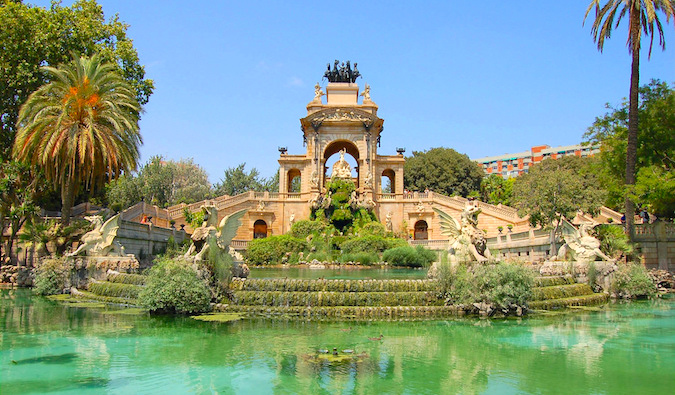 Cascada Fountain in Parc de la Ciutadella