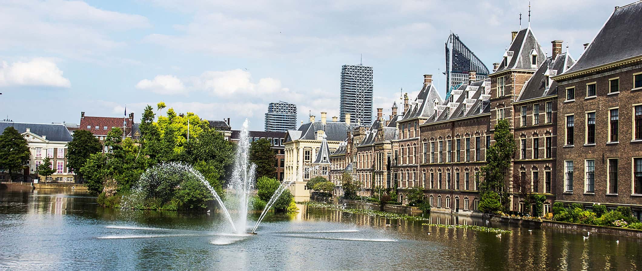 view of The Hague, in The Netherlands