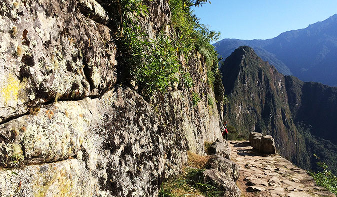 the inca trail steps