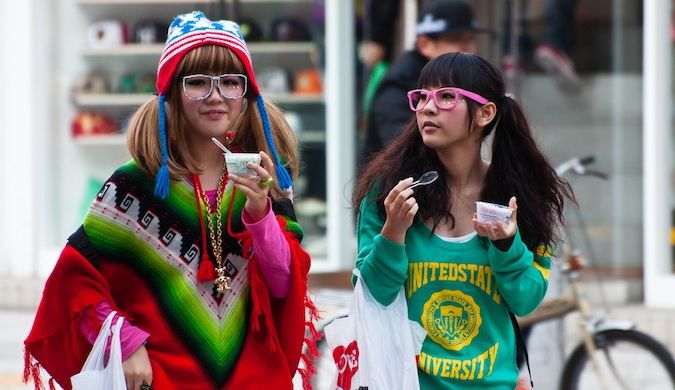 crazy fashion in japan