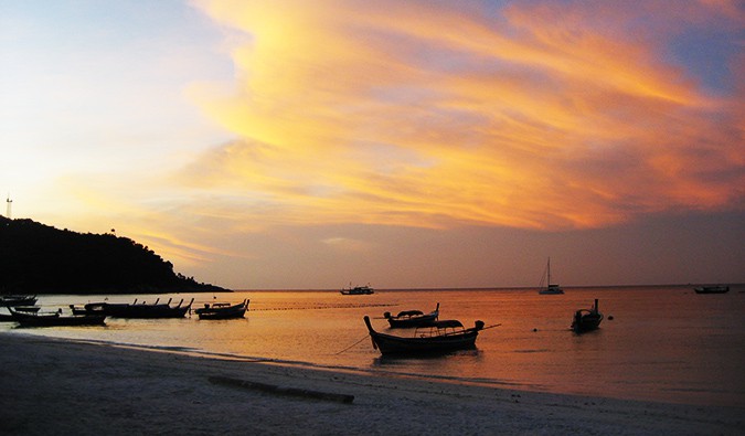 sunset in Ko Lipe