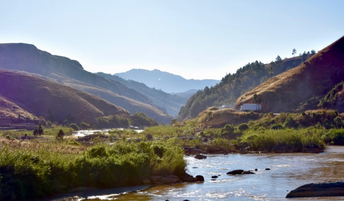 A valley in Madagascar