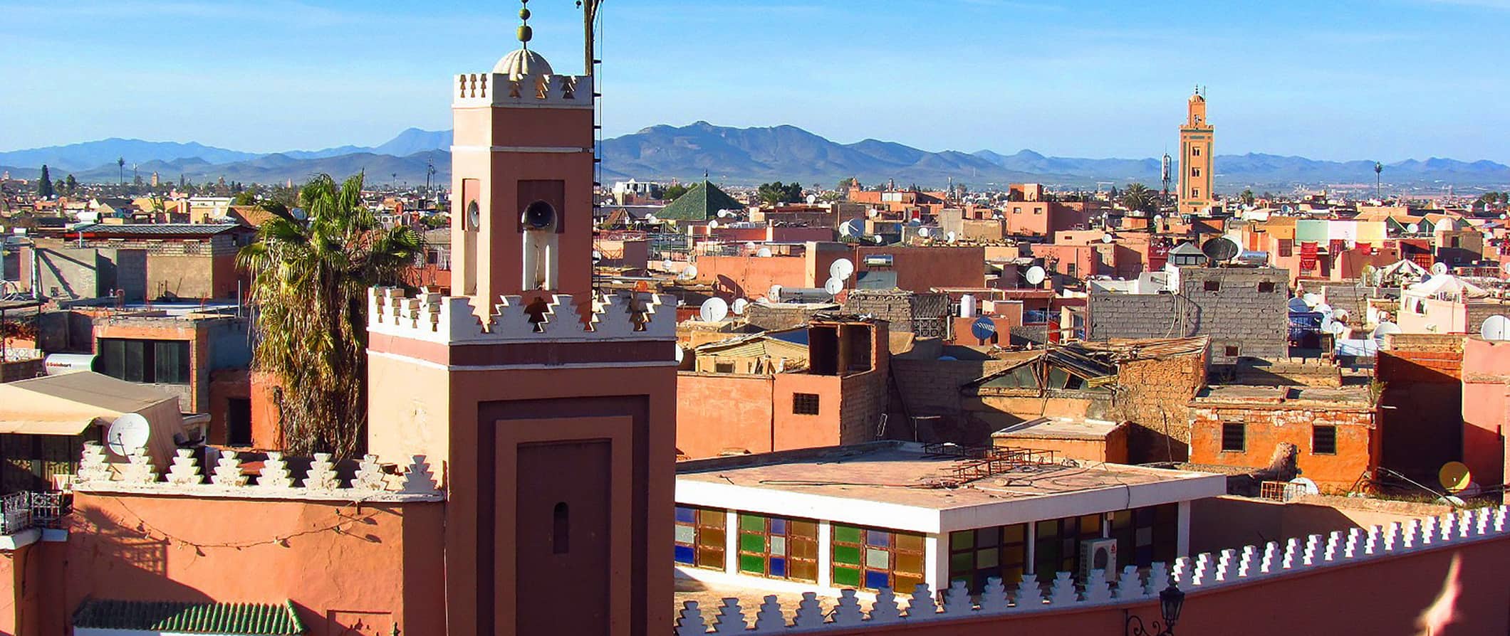 city view of Marrakesh, Morocco