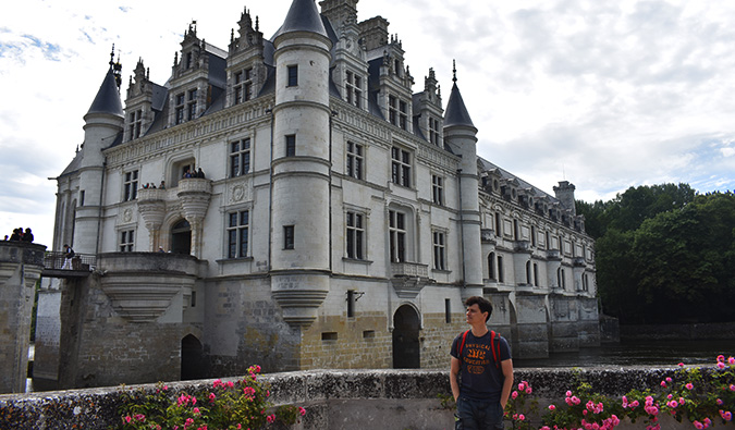 Matt in the Loire Valley