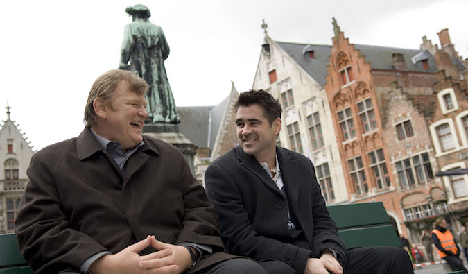 two men talking in movie in bruges