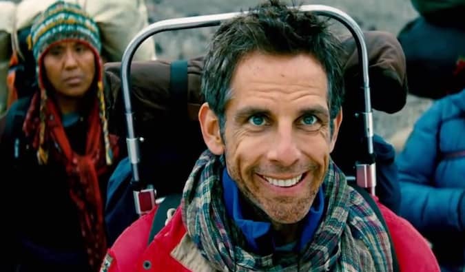 backpacking scene from the secret life of walter mitty with ben stiller