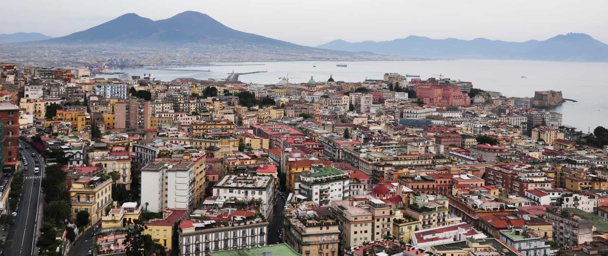 Naples skyline and Mediterranean views