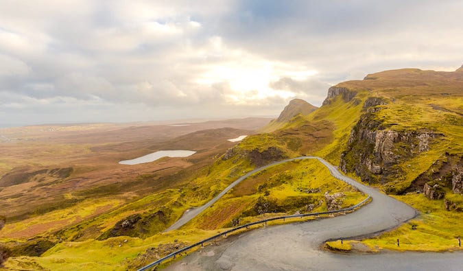 Quirang Views Isle of Skye by Laurence Norah
