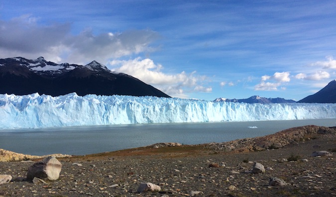 Perito Moreno glacier outside El Calafate
