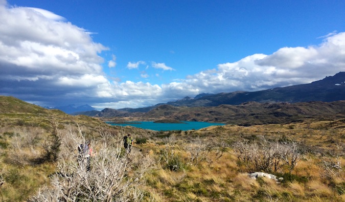 Beautiful view on the way to the French Valley