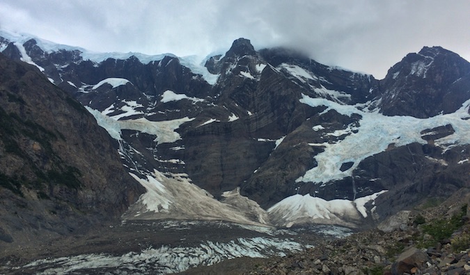 Glacier Frances in the French Valley