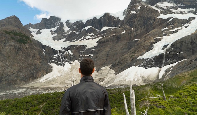 looking out in patagonia