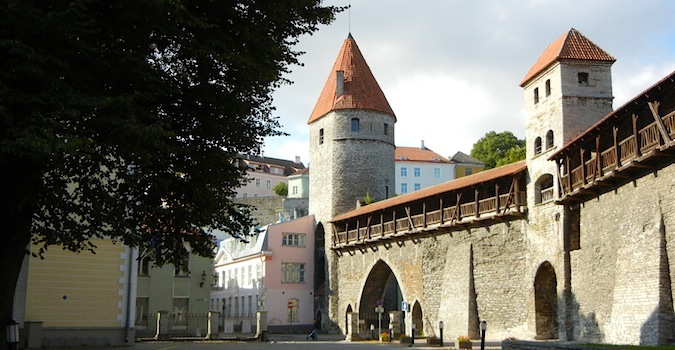 Tallinn city walls