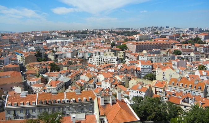 the cityscape of lisbon, portugal