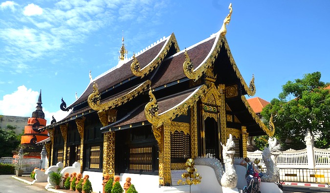 Temple inward Chiang Mai on a sunny twenty-four hr menses amongst a blueish heaven ix Reasons to Visit Thailand inward 2019