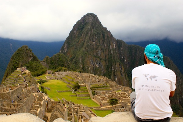 tomislav travels to Peru and stares at Machu Piccu