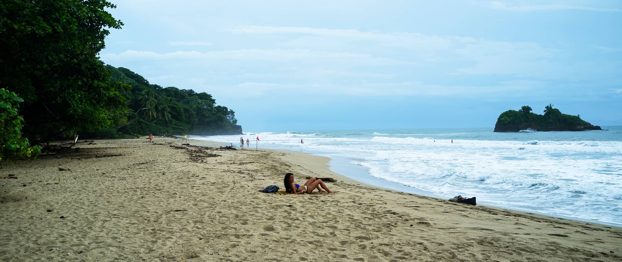 A beautiful view of Puerto Viejo, Costa Rica